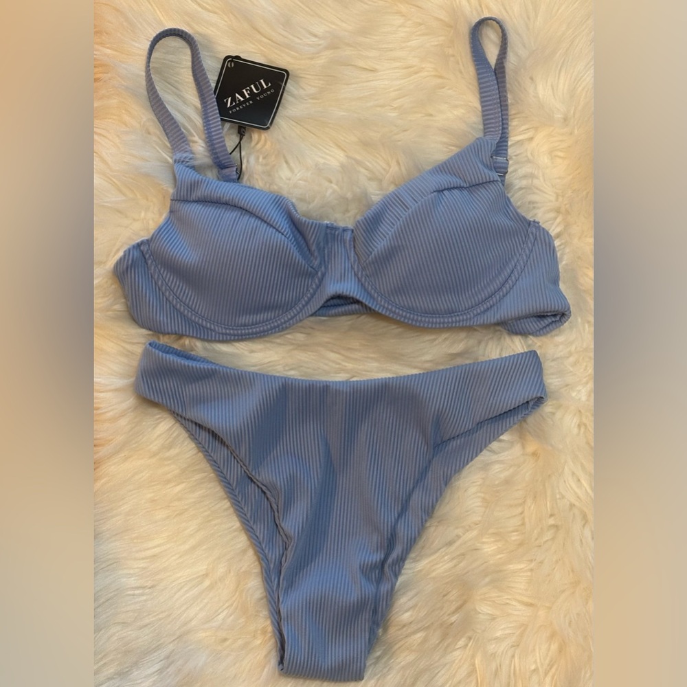 2 Piece Blue Bikini Size 4